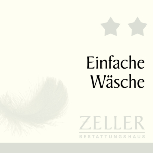 Einfache Wäsche